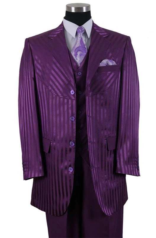 Milano Moda Miespuku 2915V Lilac - Tyylikäs ja huomiota herättävä kokonaisuus miehelle!